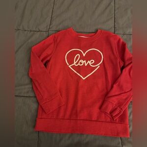Cat & Jack Red Graphic Sweatshirt